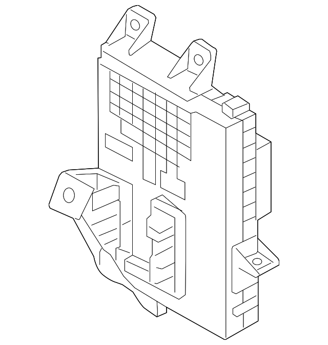 Genuine Hyundai 91950-A6011 Instrument Panel Junction Box Assembly