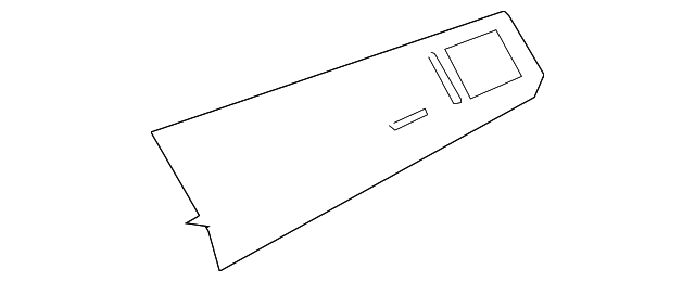 20935552 Ruby Burl Passenger Side Instrument Panel Trim Plate 2007-2014 ...