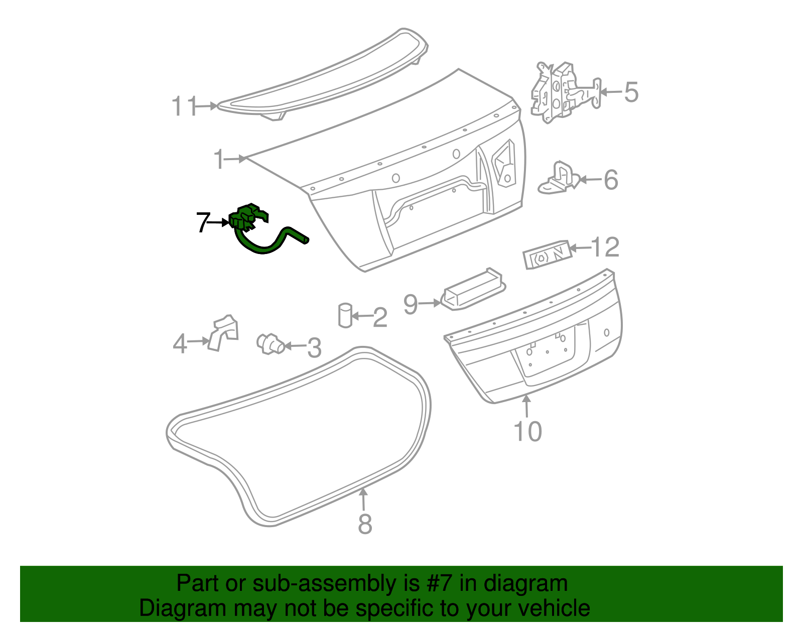 Hinge - GM (10388775)