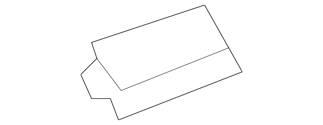 Quarter Upper Inner Panel Baffle Plate - GM (95990803)