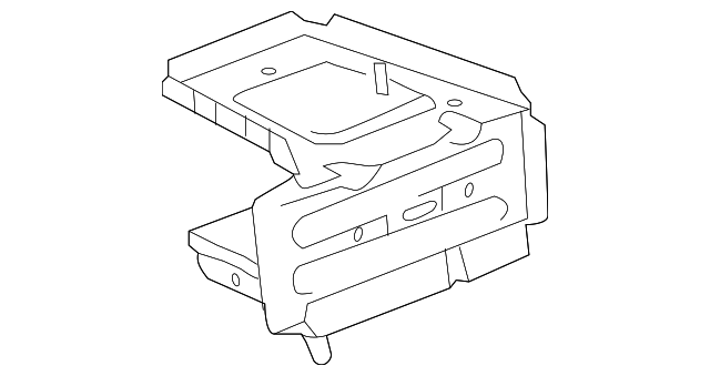 Passenger Side Rear End Panel Bracket - GM (95127323)