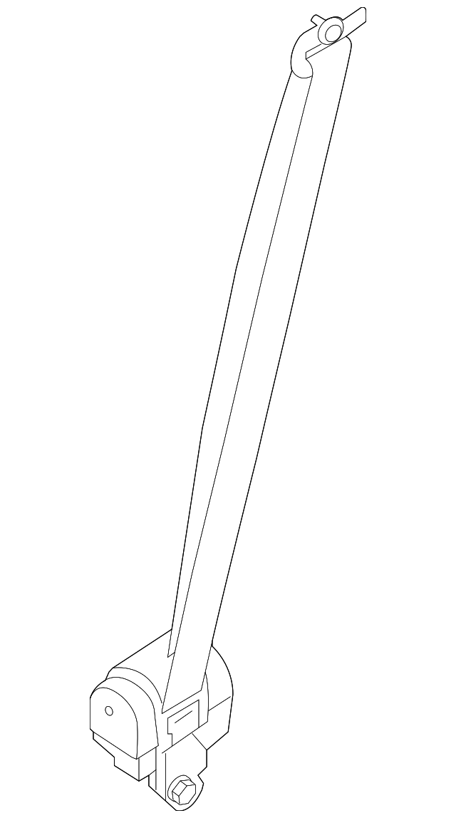 888104Z500NBC Seat Belt Assembly 20132018 Hyundai Santa Fe Sport