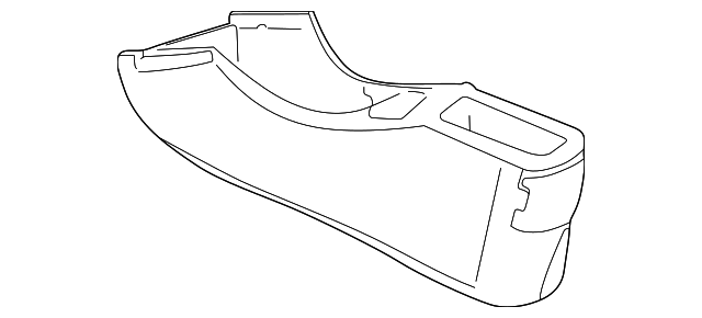 Console Assembly, F/Floor                       *Gray - GM (88986044)