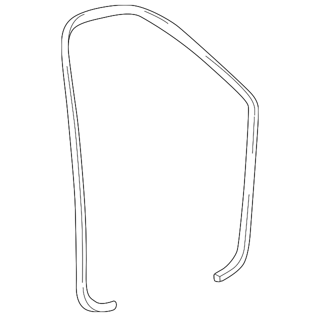 Weather-Strip On Body - Ford (YL3Z-1620708-AA)