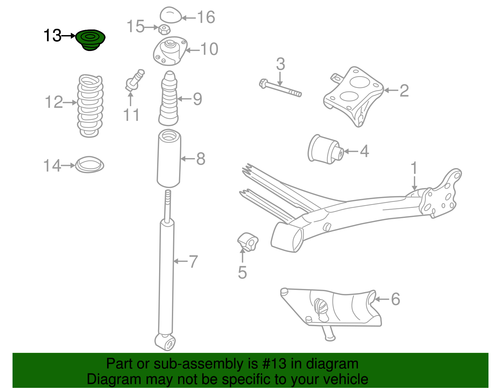 2000-2006 Audi Upper Seat 1J0-512-149-B | OEM Parts Online