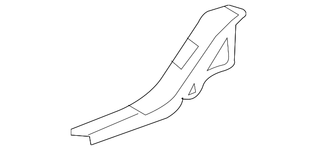 Plate, Rear S/D Sill Tr - GM (10392638)
