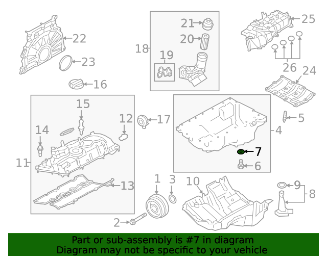 20202024 Toyota GR Supra Drain Plug Gasket 90118WA019 Toyota Parts