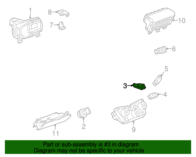 42354614 GM Door Lock Switch GM Parts Store