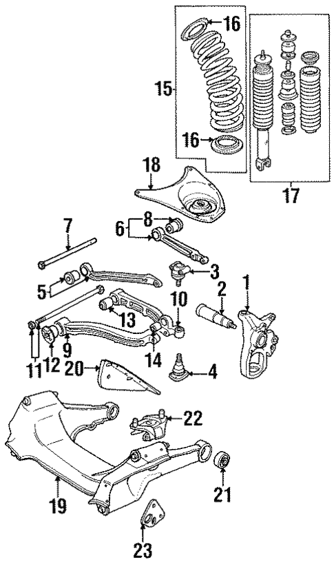 Suspension Components for 1995 Jaguar XJR #0