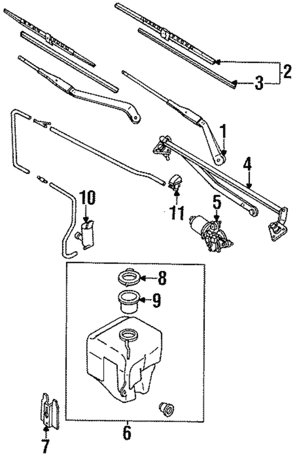 Wiper Arm - Toyota (85210-22300)
