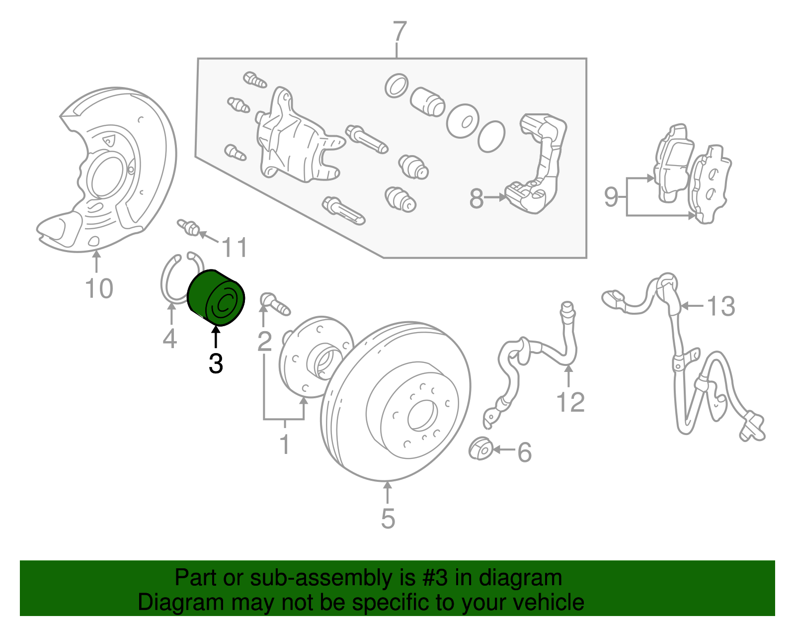 Front Wheel Bearing - Scion (90369-38021)
