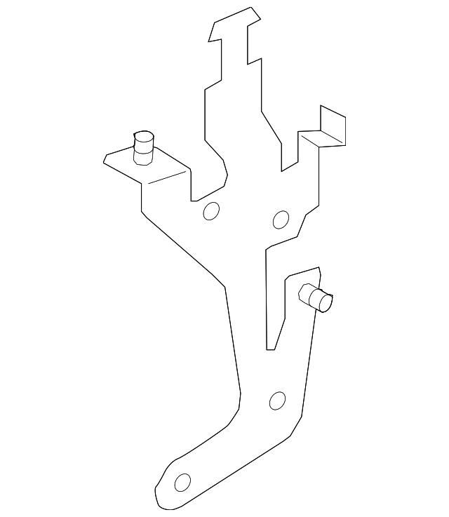 Reservoir Tank Bracket 7P6-121-409