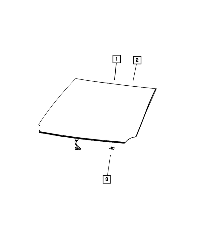 2022 Jeep Compass Windshield 68488319AA My Mopar Parts