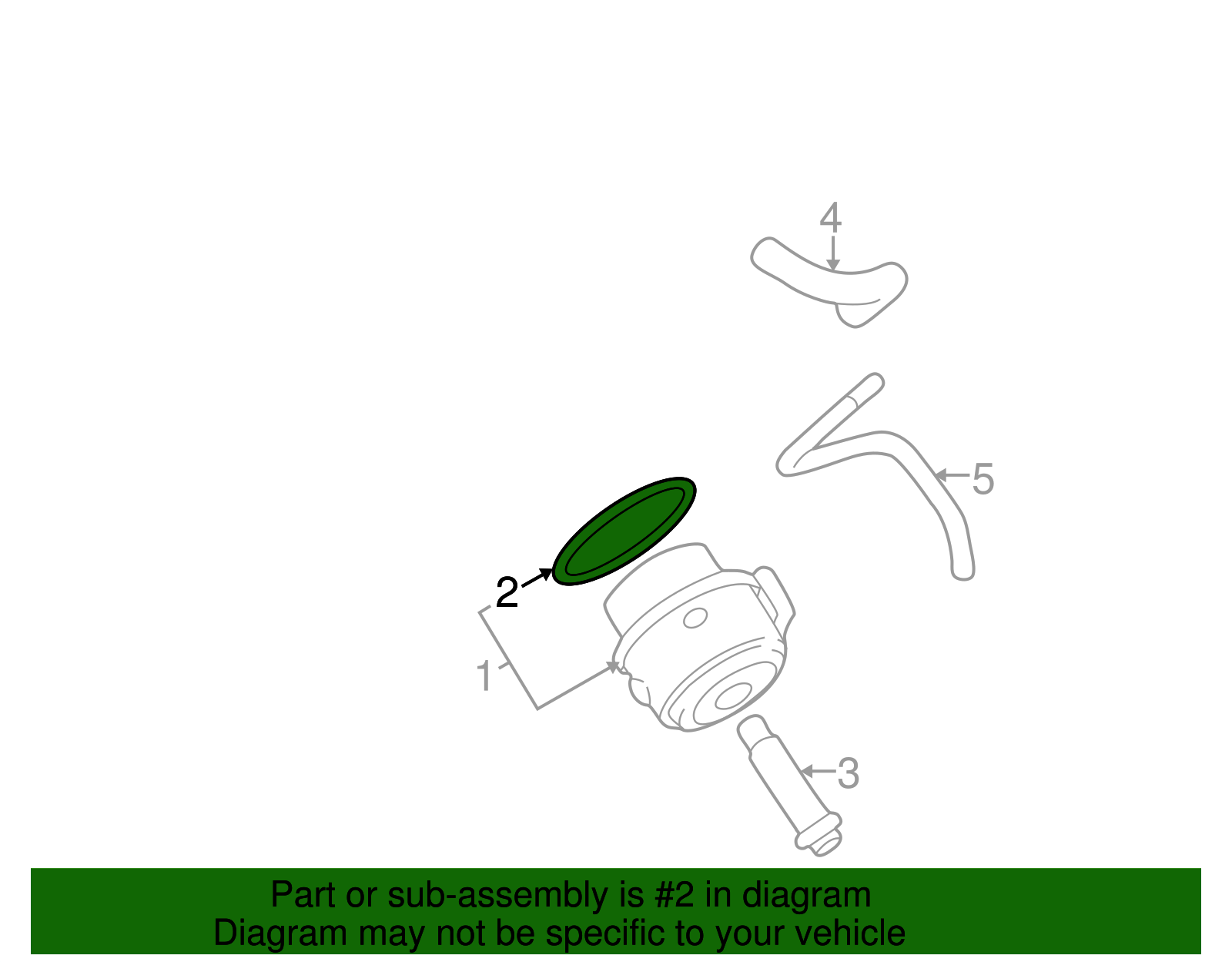 Camshaft Position Actuator Magnet Gasket - GM (12580520)