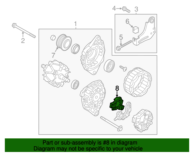 20132021 Hyundai Voltage Regulator 373702A400 OEM Parts Online