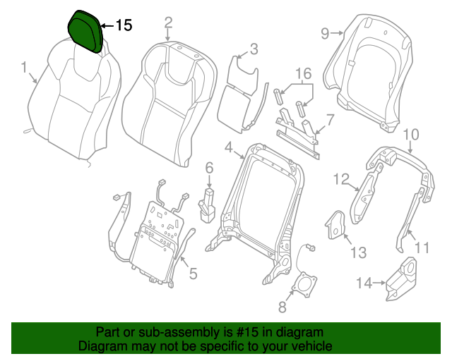 20162020 Volvo XC90 Headrest 39840741