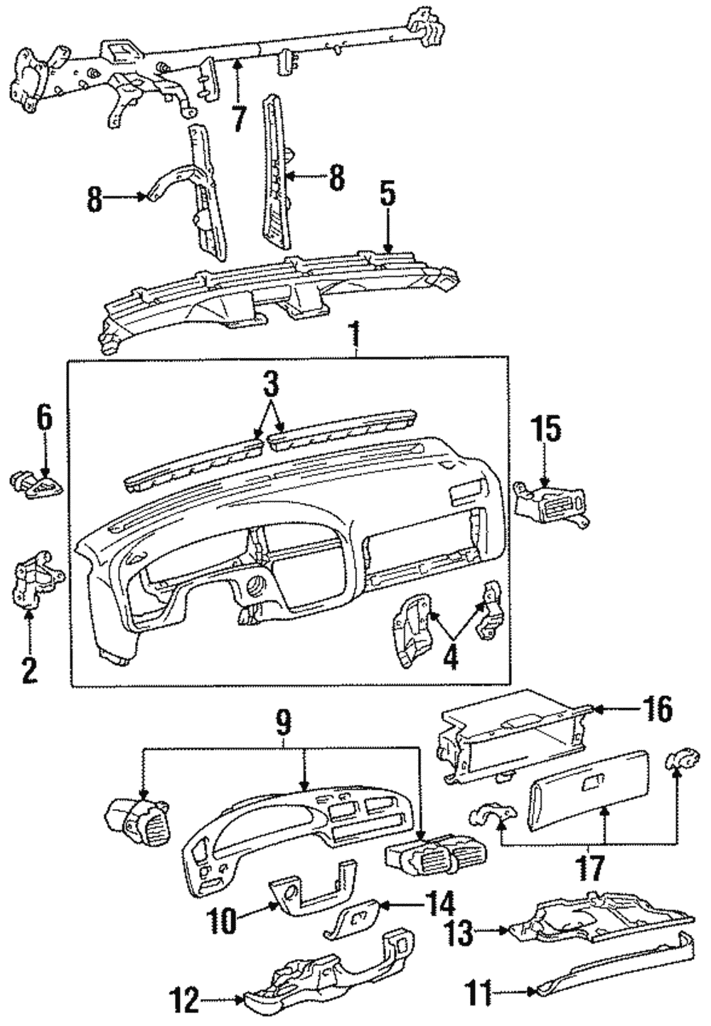 Lower Cover - Toyota (55303-33010-S4)