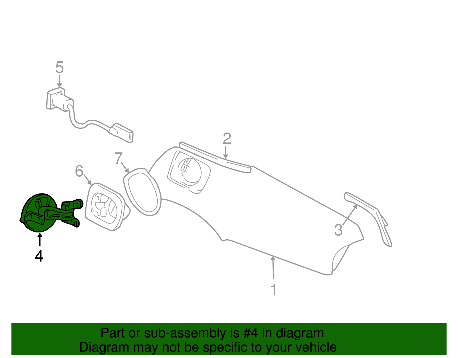 Fuel Door - GM (25665816)
