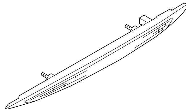 WEFOLCC Para Mazda 5 2008 2009 2010 C23551580D Luz De Freno Trasera De Montaje Alto Automática Tercera Luz De Freno Tercera Luz De Freno