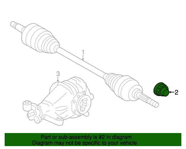 9017726001 Axle Nut 20062023 Lexus MyLexusParts