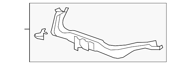 22799650 - Front End Upper Tie Bar 2008-2015 Cadillac CTS | Gateway ...