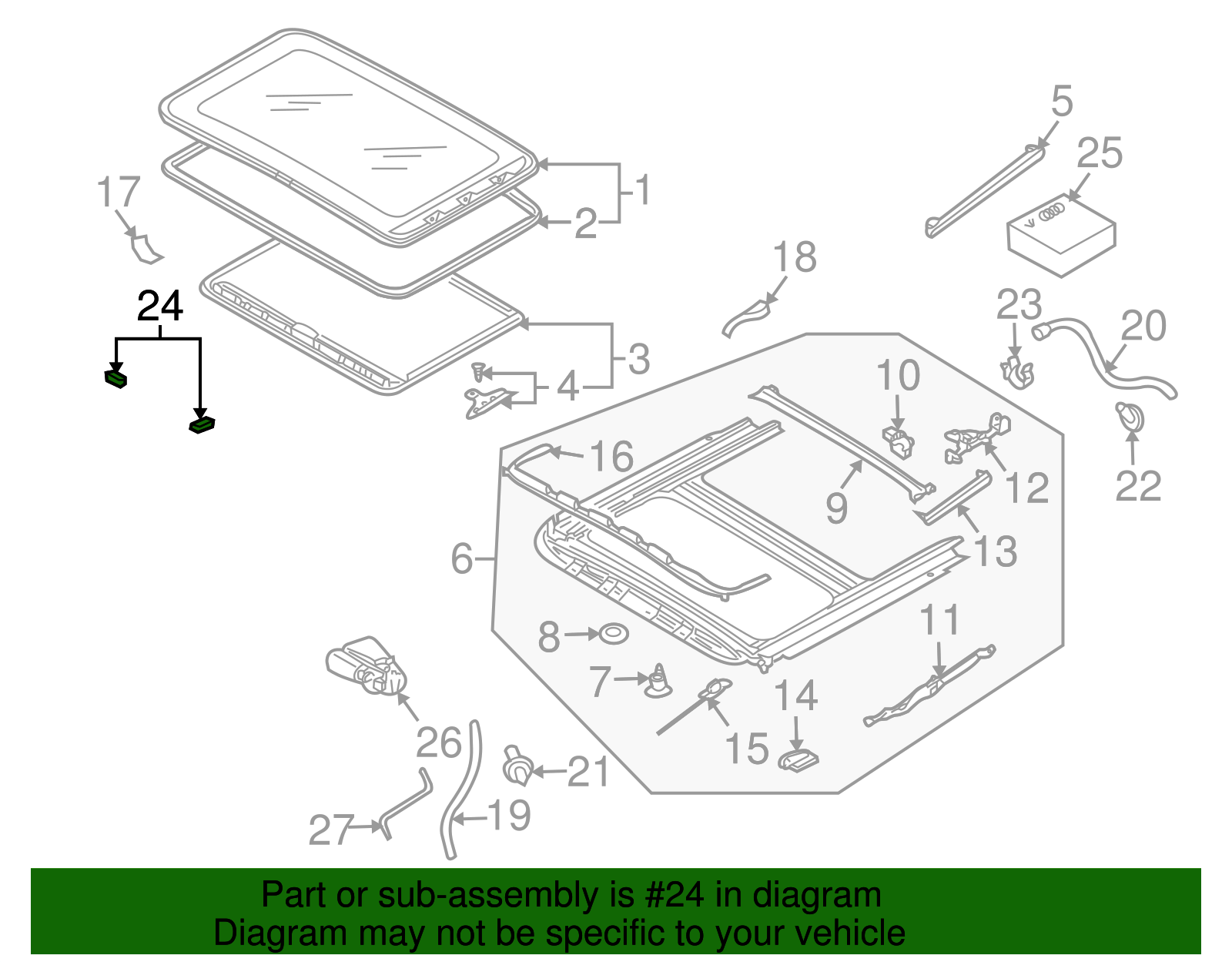Stop Bumper - Volkswagen (7L0-898-652)