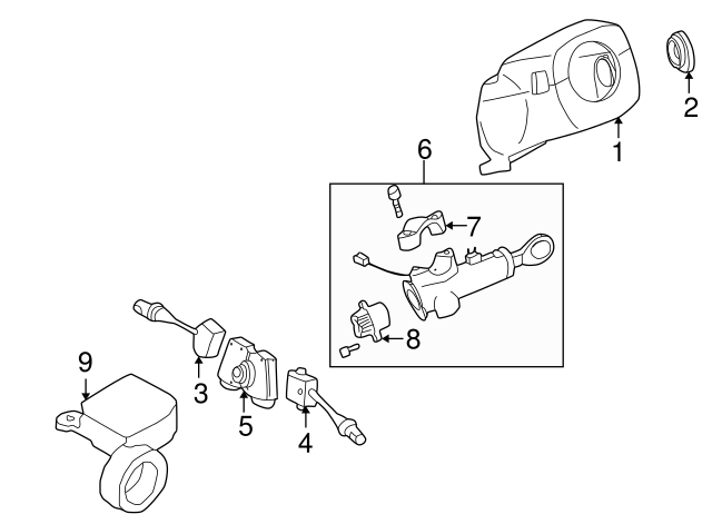 28590-C9968 - Ignition Immobilizer Module 2003-2010 INFINITI | Infiniti