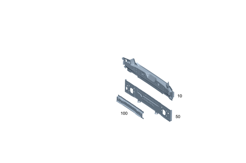 Rear End for 2022 Mercedes-Benz EQS 450+ | Mercedes-Benz USA Parts