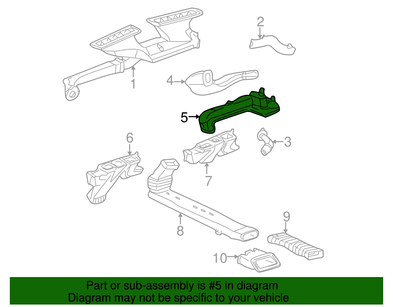Air Distributor - GM (25710296)