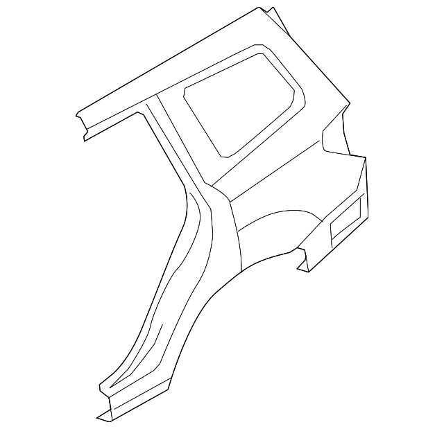 20092013 Subaru Forester Quarter Panel 51439SC0509P Subaru Parts Store