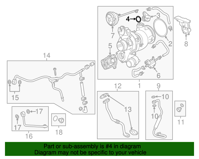 12644073 GM Positive Crankcase Ventilation (PCV) Hose Fitting Seal GM Parts Store