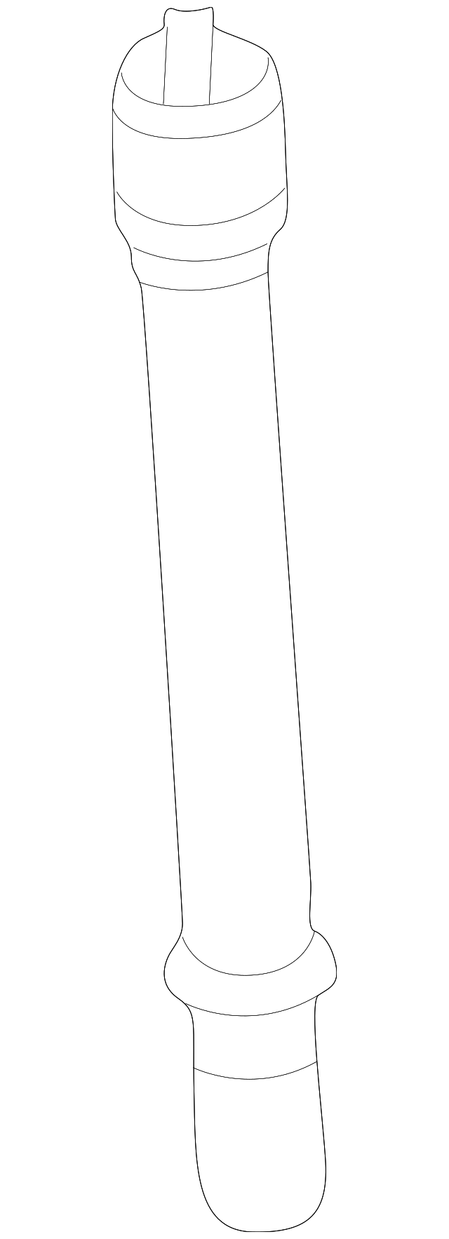 20002015 Audi Engine Oil Dipstick Tube 06D103634E Flow Audi Parts