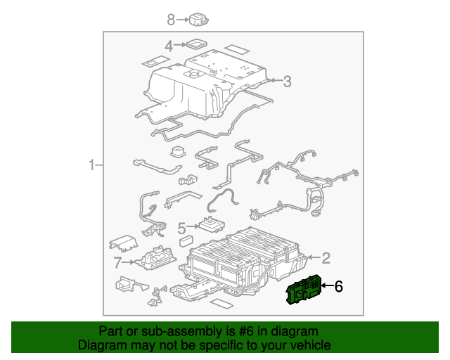 2014 Chevrolet Battery Energy Control Module 22989607 GM Parts Online