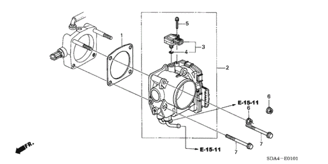 2004 Honda Accord Body Parts Diagram | Reviewmotors.co