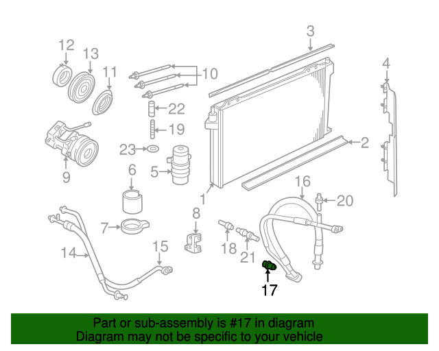Pressure Relief Valve Ford (F65Z19D644AA)