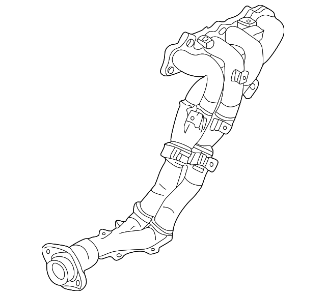 00 09 Honda S00 Manifold Ex Pcx 305 Majestic Honda Automotive Parts