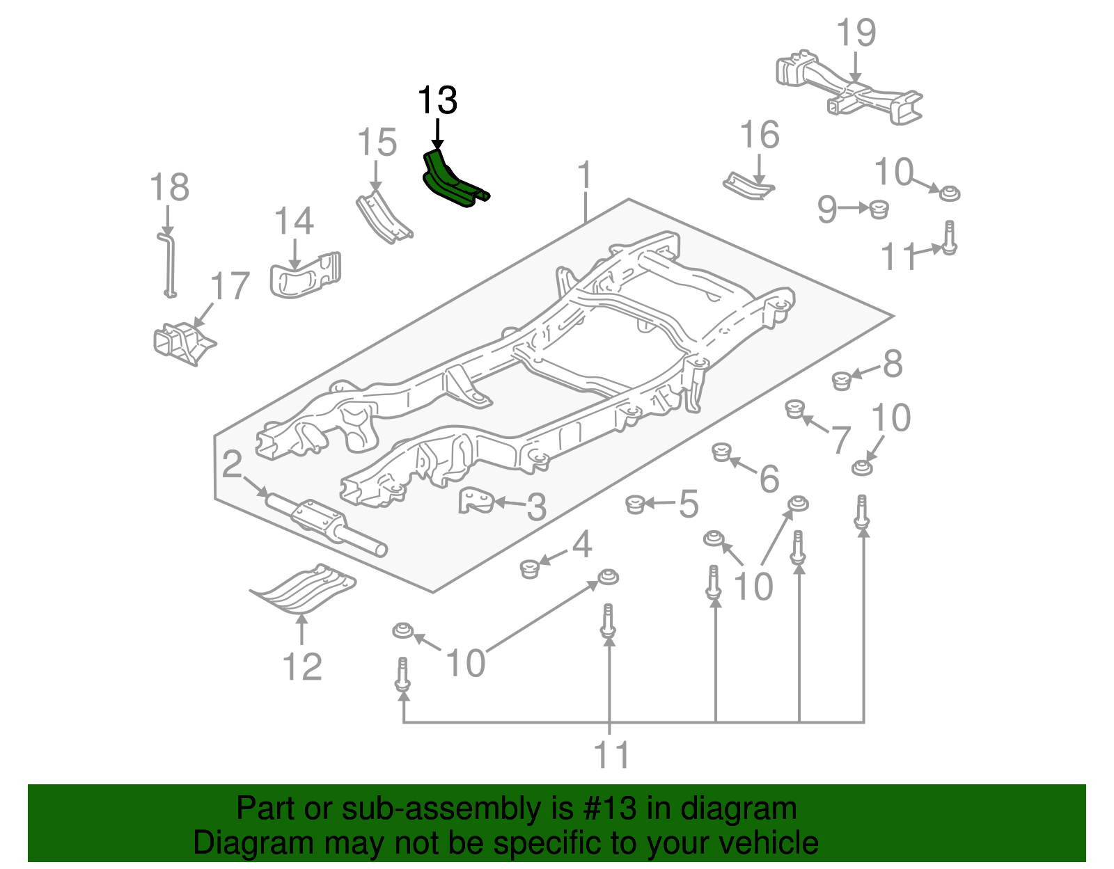 Shield Assembly-1ST C/Mbr Ht - GM (15268134)