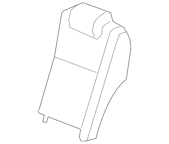 Cover, R/Seat Black - GM (92207932)