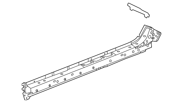Driver Side Rocker Outer Panel Reinforcement - GM (95282535)