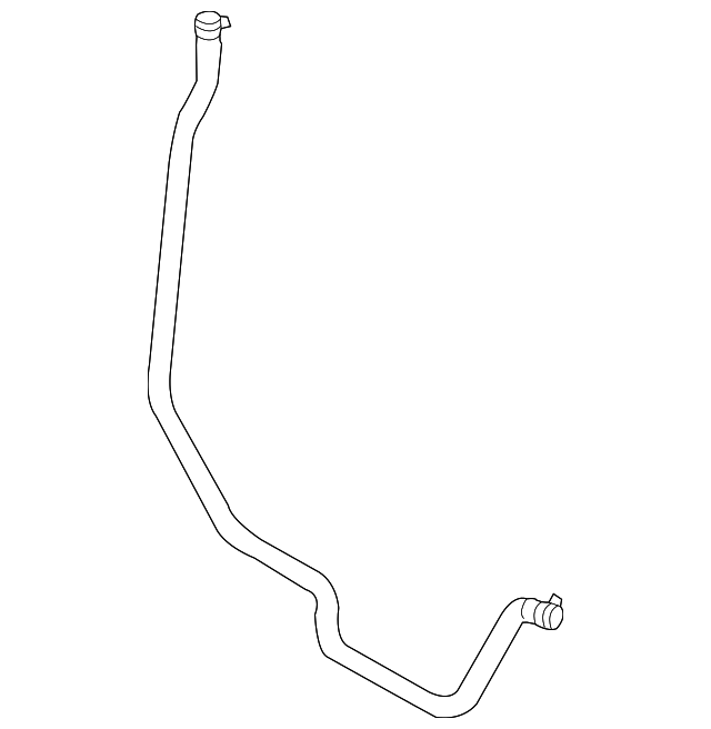 PCH501950 Outlet Hose 20062009 Land Rover Range Rover LandRoverLakeBluff