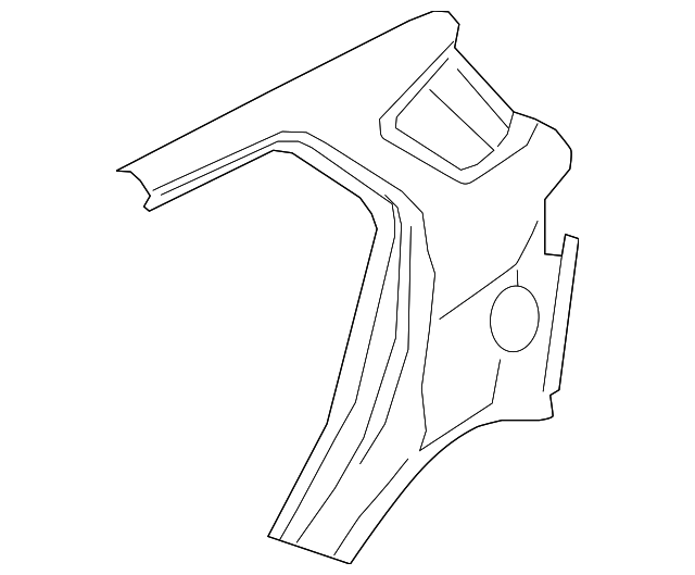 20182022 Ford EcoSport Quarter Panel Assembly GN1Z74278A93B