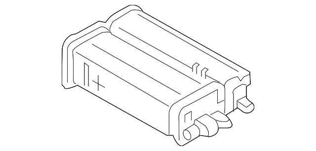 Genuine Hyundai 31410-3X500 Vapor Canister and Holder Assembly Genuine Hyundai 31410-3X500 Vapor Canister and Holder Assembly