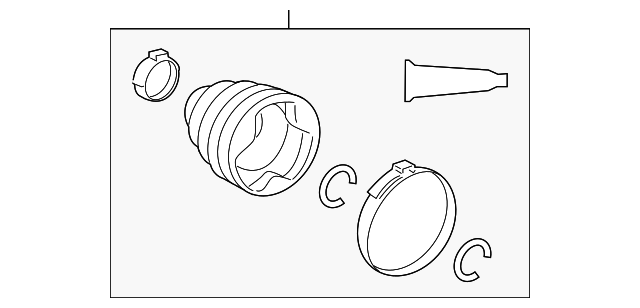 Inner Boot - Toyota (04437-0W060)