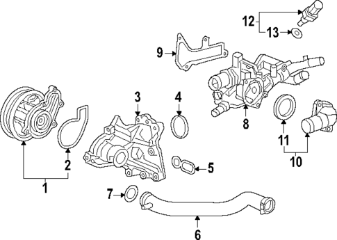 Honda Accord Water Pump