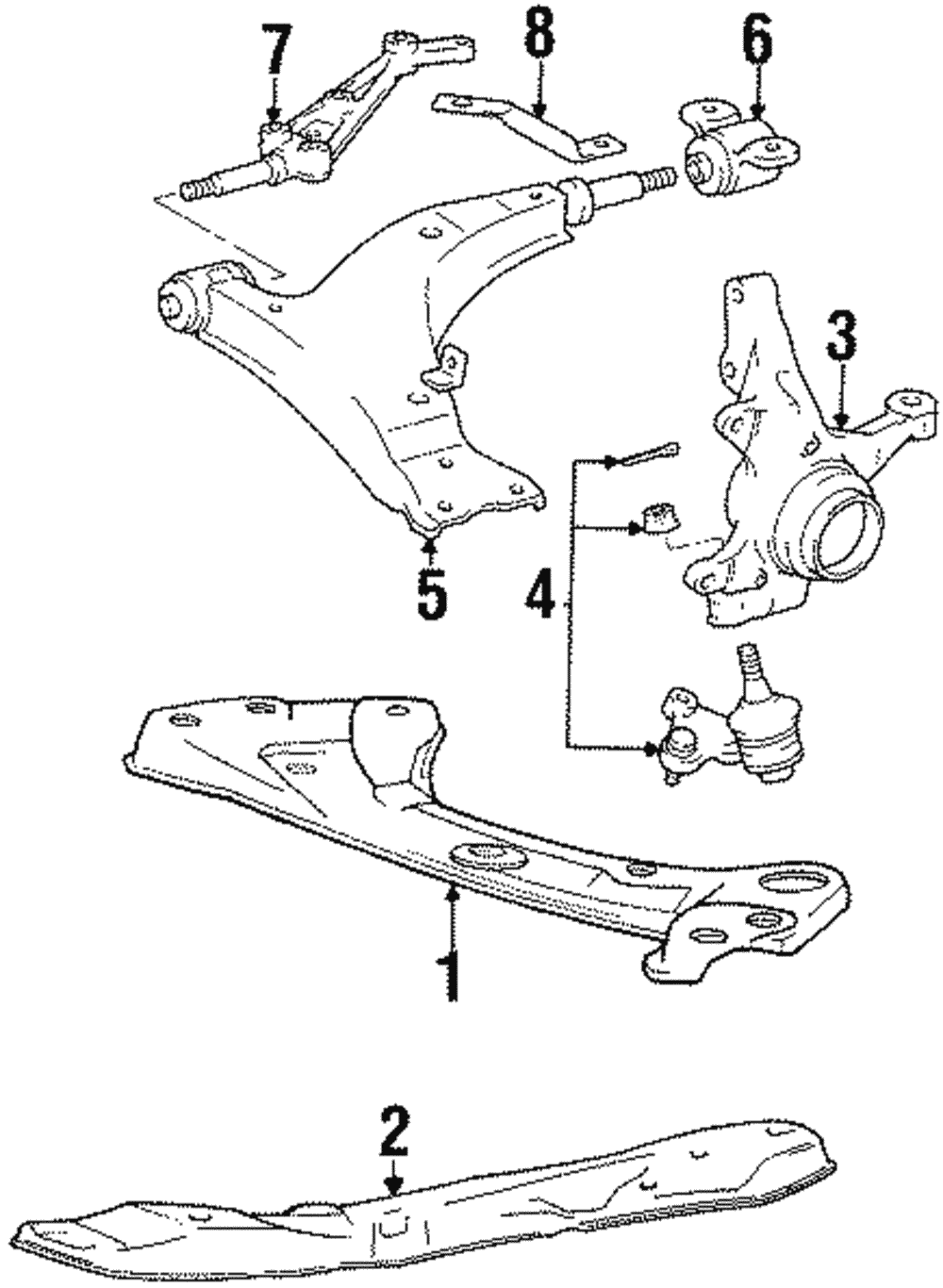 Control Arm - Toyota (48069-20210)