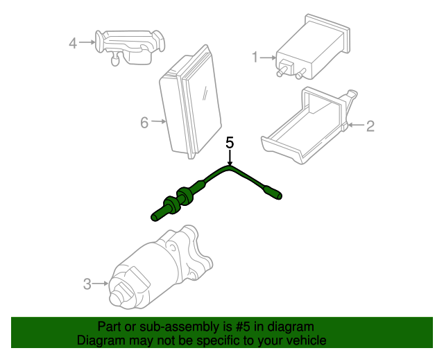 19962002 GM Heated Oxygen Sensor 19178918
