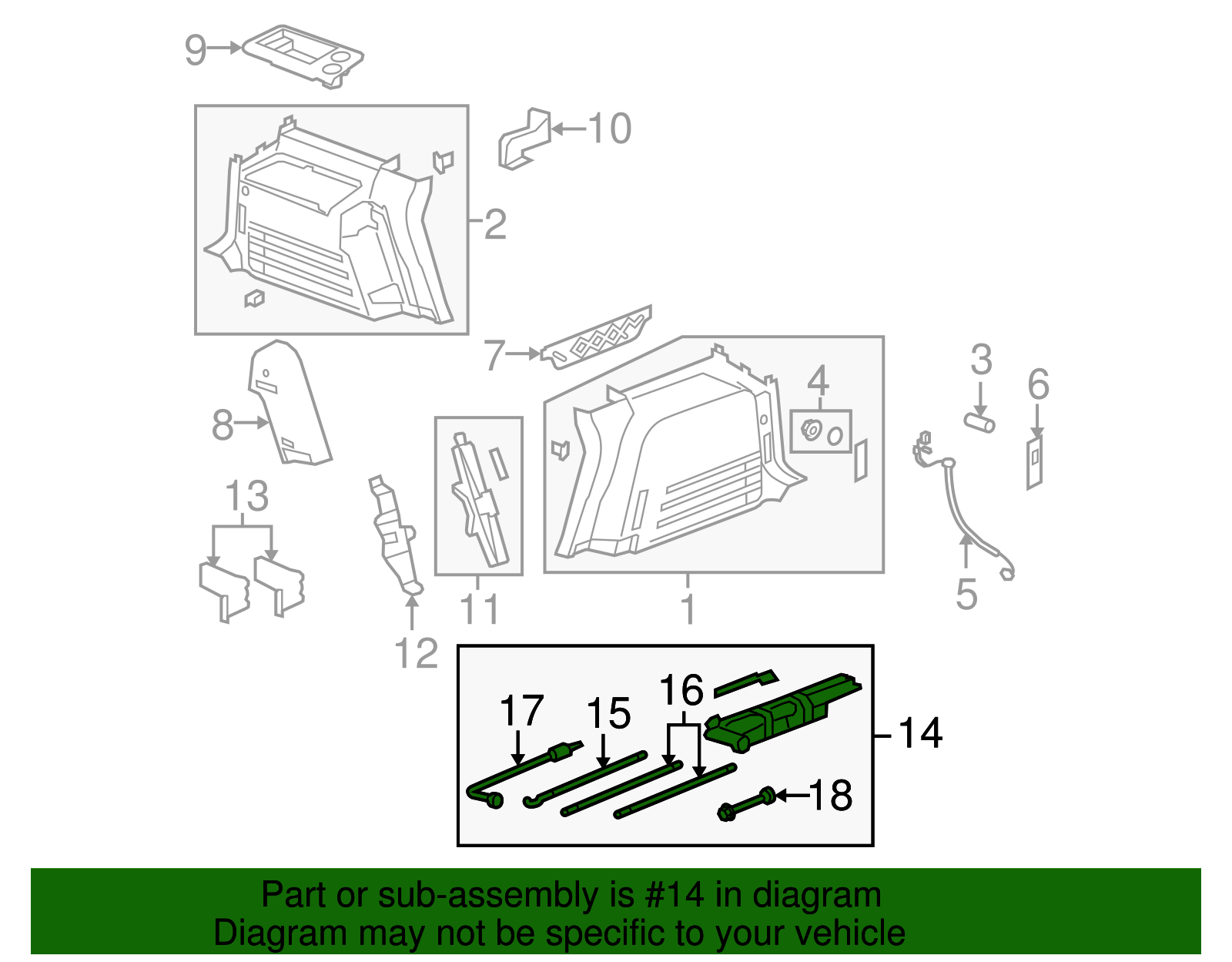 Bag-Tool Stow (15912999)