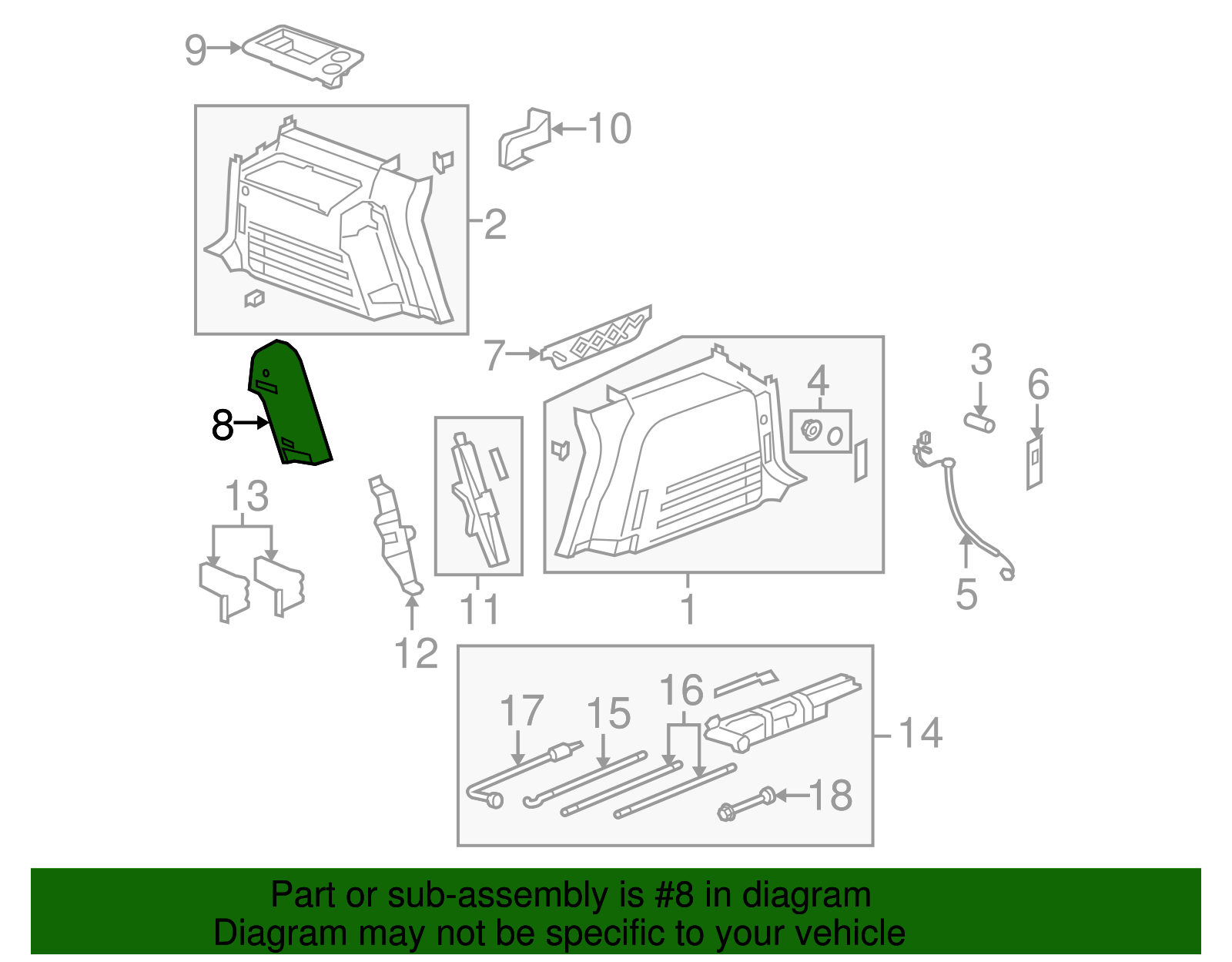 F Trim - GM (25950297)