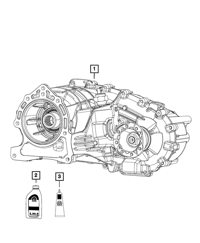 2021-2023 Jeep Wrangler Mp3022 Transfer Case 68395037AC | My Mopar 