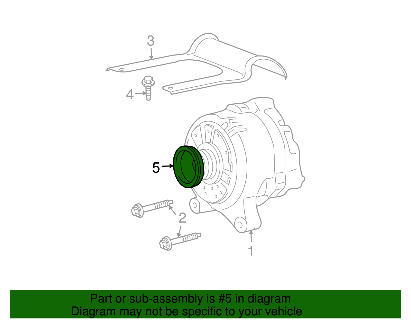Motorcraft™ Alternator Pulley - Ford (GP-712)
